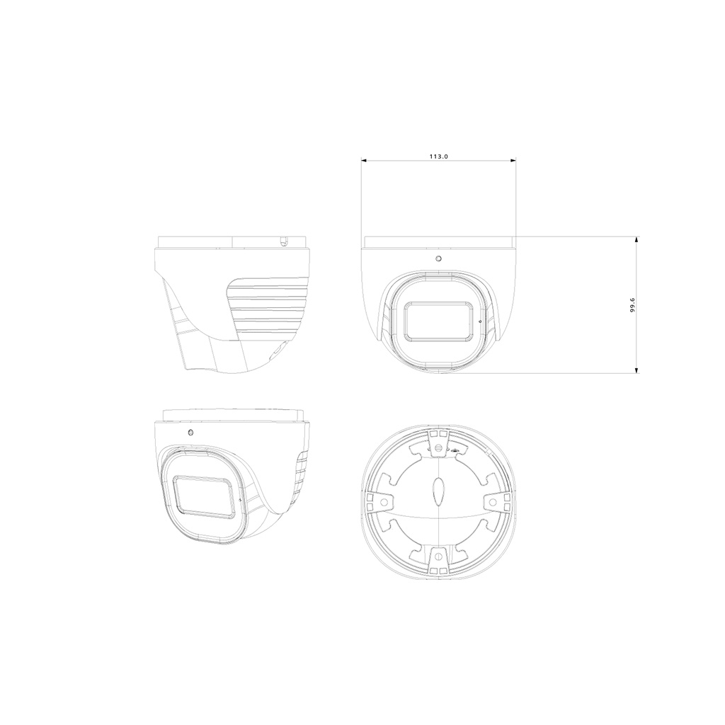 KAMERA TURRET DOME DI-320IPS-VF - Image 3