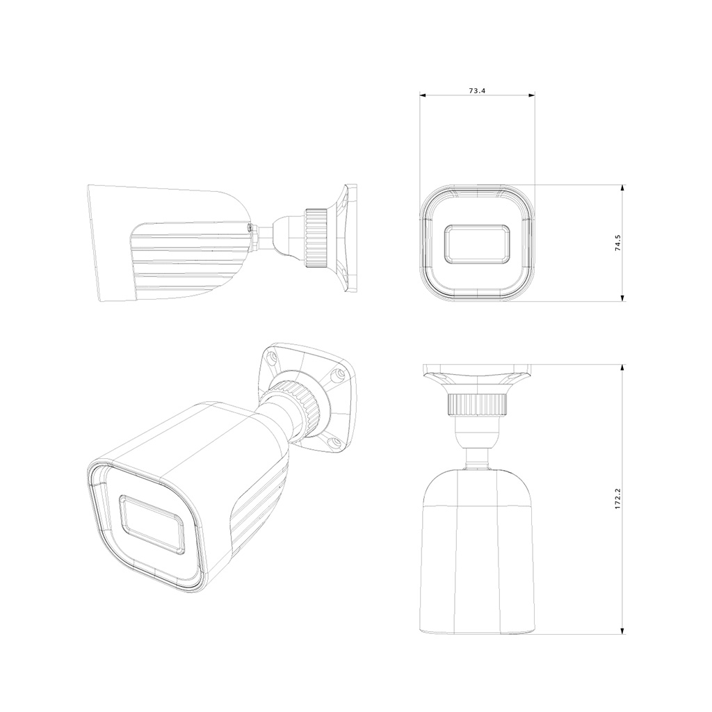 KAMERA IR BULLET I2-350A-28 - Image 3